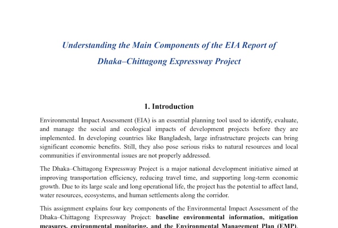 write and translate articles on environmental topics